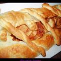 HOJALDRE RELLENO DE MANZANA Y MERMELADA DE HIGOS
