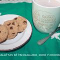 GALLETAS DE PAN RALLADO CON GOTAS DE CHOCOLATE