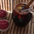 Cupcakes de sangría ¿DE SANGRÍA? Sí, de sangría.