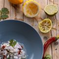Ceviche de corvina