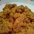 Arroz de pollo con cerdo