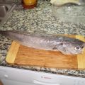 Pescado al horno con verduras