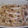Filetes de panga al horno con patatas