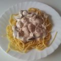 Receta de tallarines o espaguetis con almejas