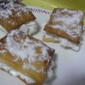 Hojaldre relleno de merengue