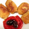 Croquetas de mijo, jamón y verduras