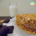 Tarta de nocilla sin horno