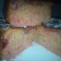 BIZCOCHO DE FRESAS CON NATA