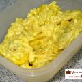 Raviolis de carne en salsa de azafrán.[...]