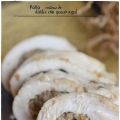 Pollo relleno de dátiles con queso azul