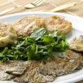 Hamburguesas de garbanzo con panceta