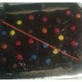 TARTA DE CHOCOLATE, GALLETAS Y LACASITOS