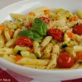 Macarrones con verduras