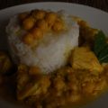 CURRY DE POLLO Y GARBANZOS