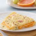 Omelette de jamón y queso