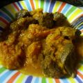 Estofado de ternera con calabaza