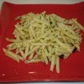 MACARRONES FINOS CON AJETES TIERNOS