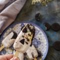 Polos de oreo, helado de oreo