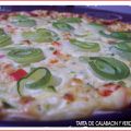 TARTA DE CALABACÍN Y VERDURAS
