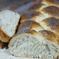 Trenza con semillas de amapola