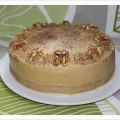 TARTA DE NUECES Y CAFÉ