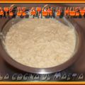 Paté de atún y huevo