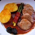 SOLOMILLO DE CERDO EN SALSA DE OPORTO Y CIRUELAS