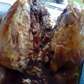 Pollo relleno con farsa