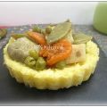 TORTAS DE ARROZ CON VERDURAS