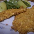 POLLO EMPANADO CON CORN FLAKES