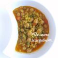 Garbanzos con trigo tierno. Miércoles de ceniza.