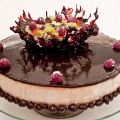 Cómo hacer Tarta de crema de orujo y cesto de[...]