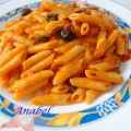 MACARRONES CON CHORIZO Y CHAMPIÑON