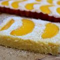 TARTA DE ALMENDRA Y MELOCOTÓN (Sin gluten)