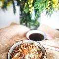 Noodles con verduras y pollo 