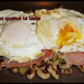 Habas con Jamón y Huevo