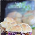 Pulled pork sandwich vegano