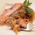 Taglioline all´arancia. Comer en colores.
