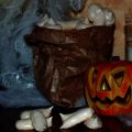 Huesos en Halloween