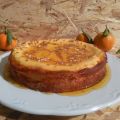 TARTA DE REQUESÓN CON CARAMELO DE MANDARINAS