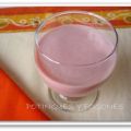 Batido de fresas con yogur
