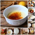 Arroz con leche con costra de caramelo