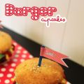 Cupcakes hamburguesa