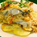 MERLUZA RELLENA gratinada con Alioli