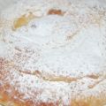 ENSAIMADA MALLORQUINA RELLENA DE CREMA PASTELERA