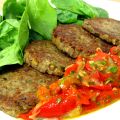 Hamburguesas de lentejas y nueces