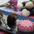 Panna cotta de fresas