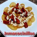 PAPAS ARRIERAS AL MICROONDAS CON SURIMI