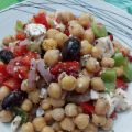 GARBANZOS EN ENSALADA VARIADA