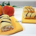 BRACITOS RELLENOS DE NATA Y MELOCOTÓN